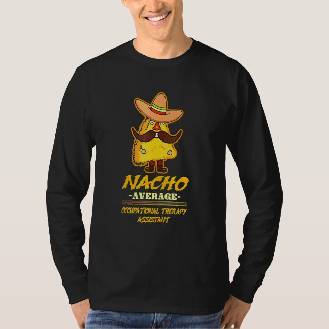 Camiseta Terapeuta Ocupacional Assistente Nacho Cinco De Ma (Frente)