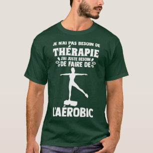 Camiseta Terapêutica Aeróbica Exercício Aeróbico Passo Dar 