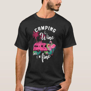 Camiseta Terapêutica De Campanha Para Vinhos Flamingo Carav