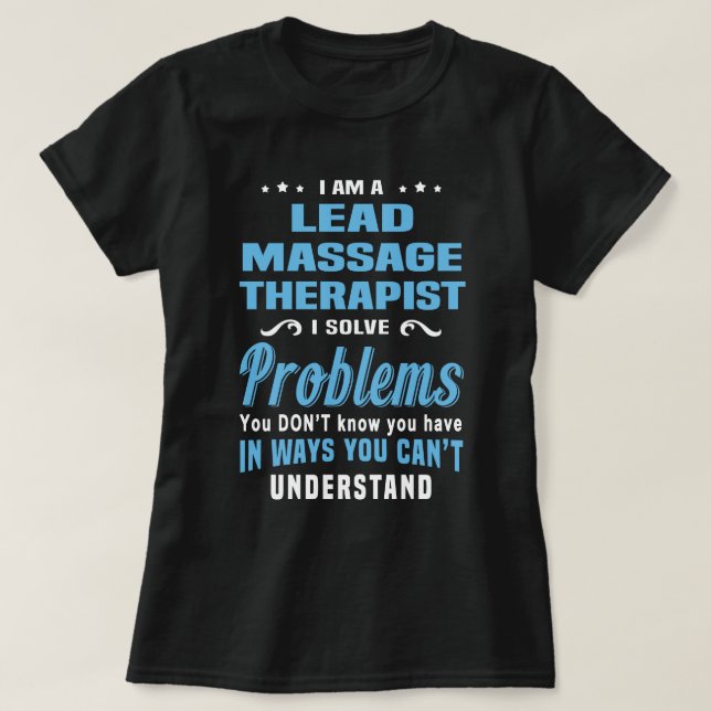 Camiseta Terapêutica de Massagem de Chumbo (Frente do Design)