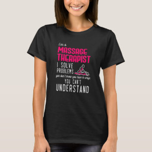 Camiseta Terapêutica De Massagem Resolve Problemas Que Você