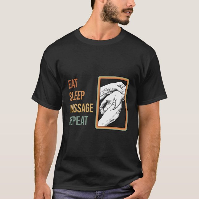 Camiseta Terapêutica de Massagem Routine (Frente)