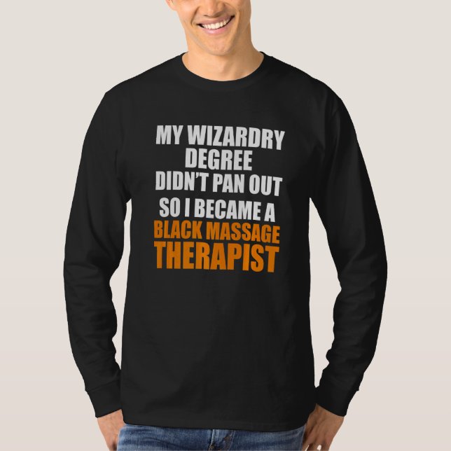 Camiseta Terapêutica de Massagem Terapêutica de Bem-Estar 2 (Frente)