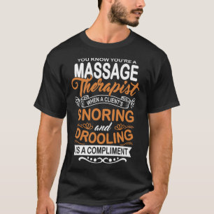 Camiseta Terapêutica de Massagem Tratamento Corporal Masseu
