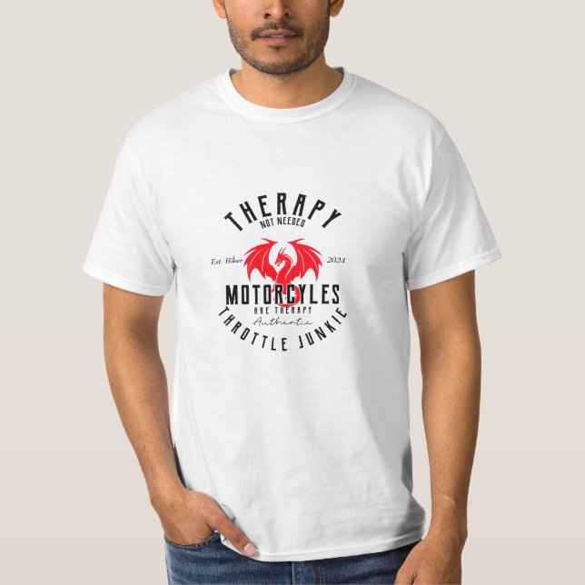 Camiseta Terapêutica de Motocicleta (Frente)