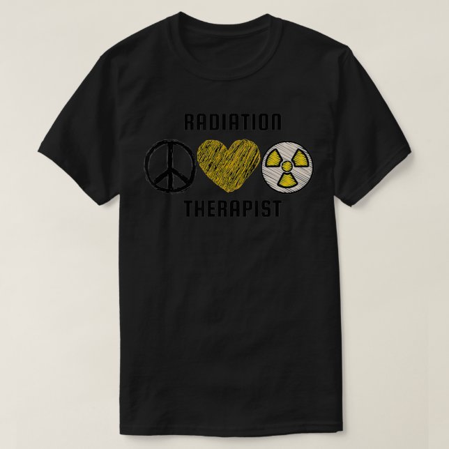 Camiseta Terapêutica de Radiação do Amor pela Paz (Frente do Design)