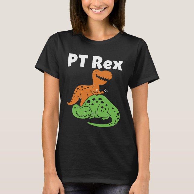 Camiseta Terapêutica Física Cuta PT Rex (Frente)