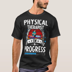 Camiseta Terapêutica Física Em Andamento Estudante