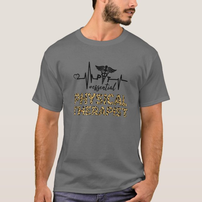 Camiseta Terapêutica Física Essencial - Terapista Físico (Frente)