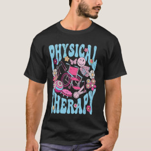 Camiseta Terapêutica Física PT Exercício Flamental Colorida