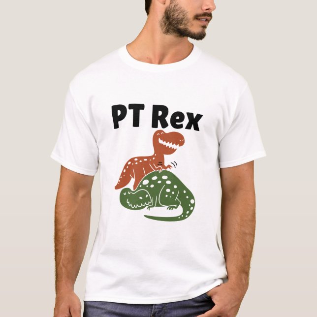 Camiseta Terapêutica Física PT Rex (Frente)