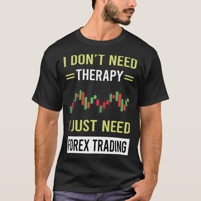 Camiseta Terapêutica Forex Trading Trader (Frente)