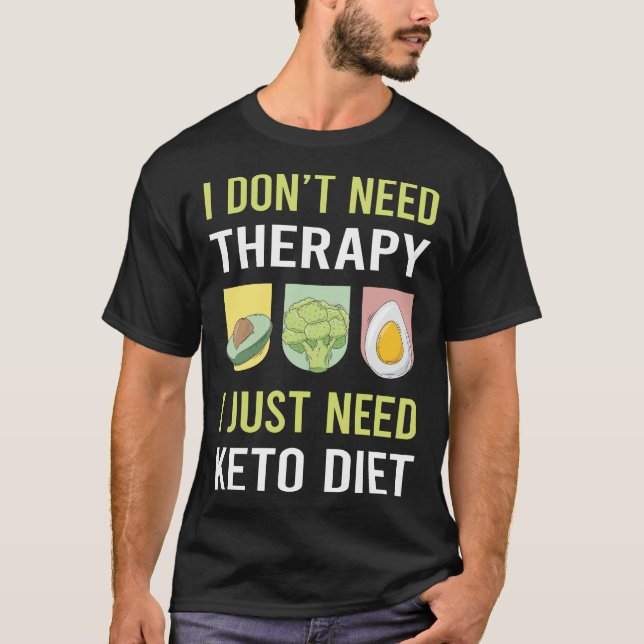 Camiseta Terapêutica Keto Dieta Ketogénica Ketone Ketose (Frente)