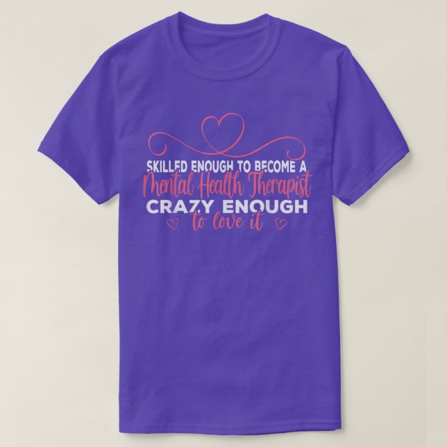 Camiseta Terapêutica Mental Louca 702 (Frente do Design)