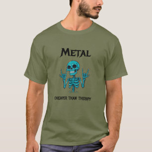 Camiseta Terapêutica Metálica