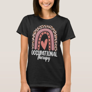 Camiseta Terapêutica Ocupacional A Terapêutica OT Mês Leopa