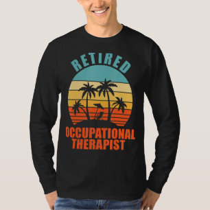 Camiseta Terapêutica Ocupacional Aposentada Retimento Feliz