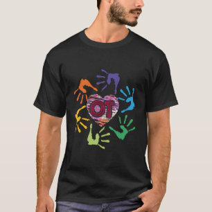 Camiseta Terapêutica Ocupacional Em Mãos Cortes