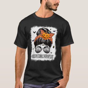 Camiseta Terapêutica Ocupacional Mensal Bun Spooky Hall