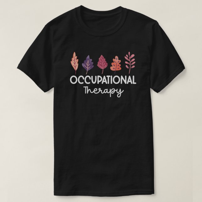 Camiseta Terapêutica Ocupacional - Terapêutica Ocupacional (Frente do Design)