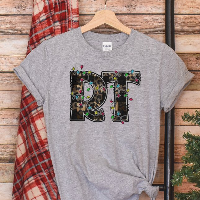 Camiseta Terapêutica Respiratória (Respiratory Therapist Christmas Shirt)