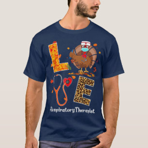 Camiseta Terapêutica Respiratória Amor Ação de Graças Leopa