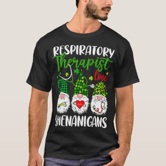 Camiseta Terapêutica Respiratória Amor Shenanigans Gnomo Ru