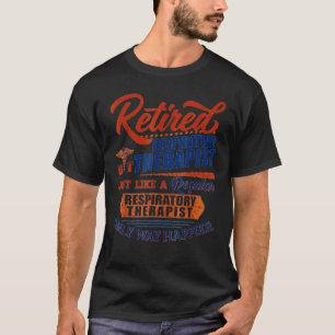 Camiseta Terapêutica Respiratória Aposentada Tal Como