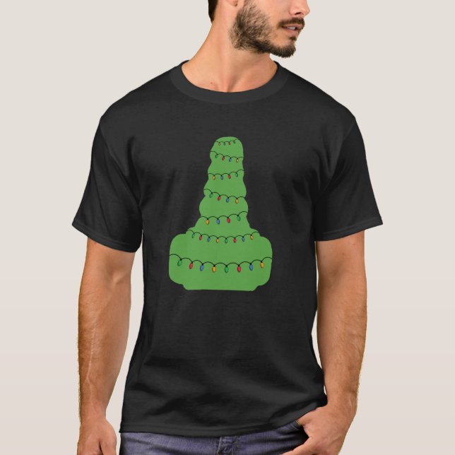 Camiseta Terapêutica Respiratória Árvore de Natal RT Partid (Frente)