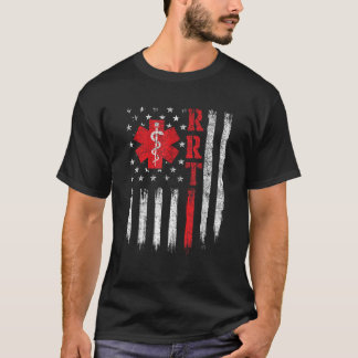 Camiseta Terapêutica Respiratória de Bandeira Americana