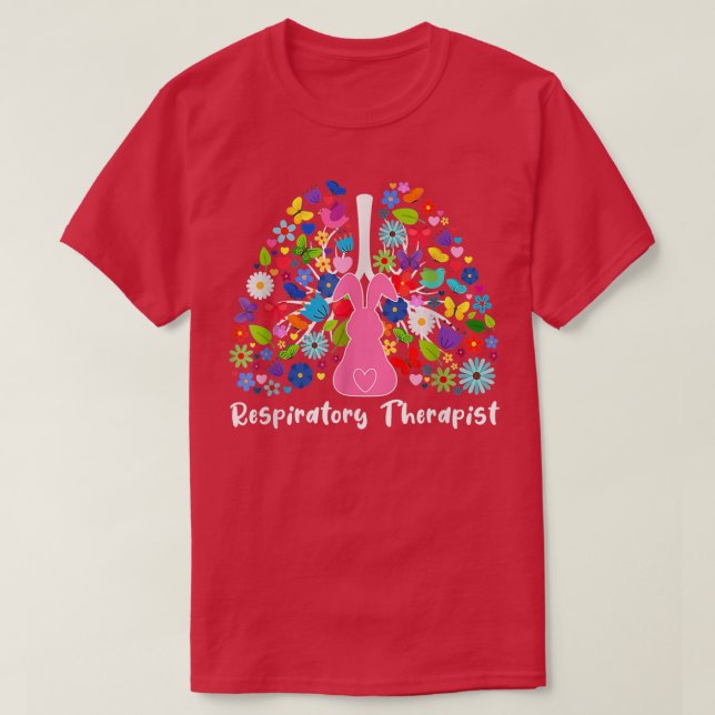 Camiseta Terapêutica Respiratória Engraçada Dia da Páscoa B (Frente do Design)
