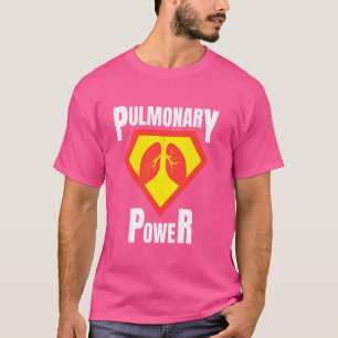 Camiseta Terapêutica Respiratória Engraçada Potência Pulmon