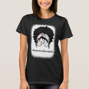 Camiseta Terapêutica Respiratória Preto Afro Mensal African