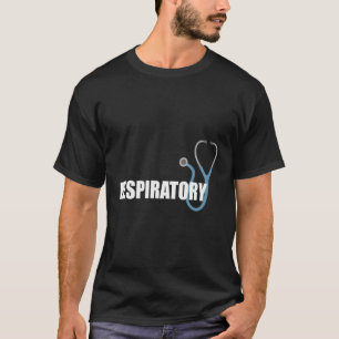 Camiseta Terapêutica Respiratória Rrt Blue White Steth