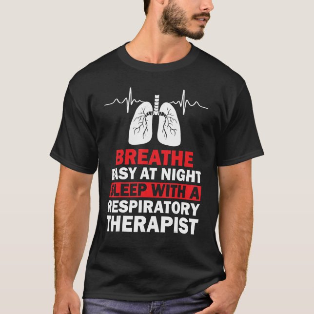 Camiseta Terapêutica Respiratória Terapêutica RT Engraçada  (Frente)