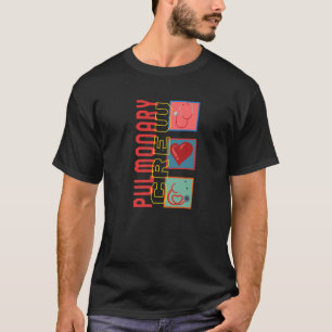 Camiseta Terapêutica Respiratória Tripulação Pulmonar Médic