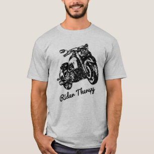 Camiseta Terapêutica Retro Vintage com motociclistas