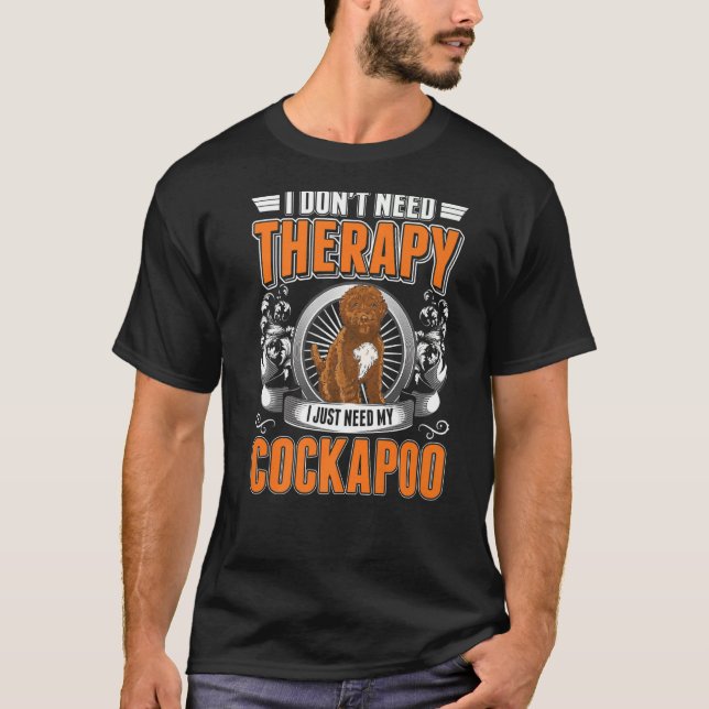 Camiseta Terapia Cockapoo (Frente)