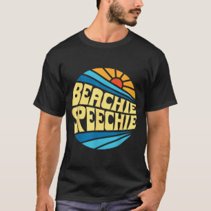 Camiseta Terapia da Fala Beachie Speechie Verão Retro da Pr
