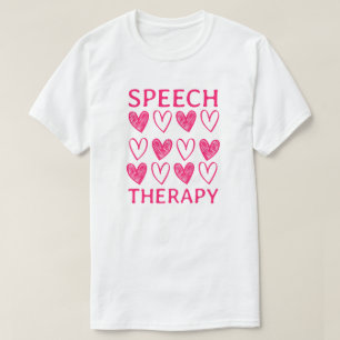 Camiseta Terapia da Fala Fofa Terapeuta da Fala