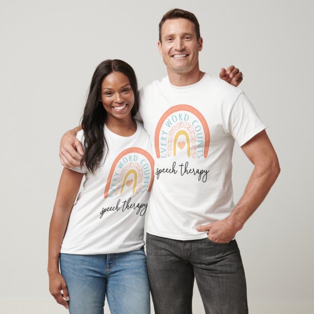 Camiseta Terapia da Fala II - Cada Palavra Conta (Unissex)