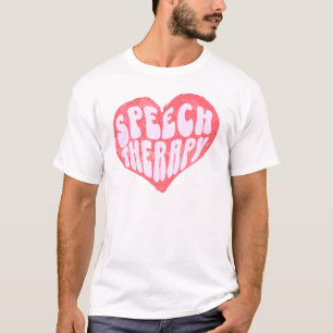 Camiseta Terapia da Fala Terapeuta da Linguagem Fala