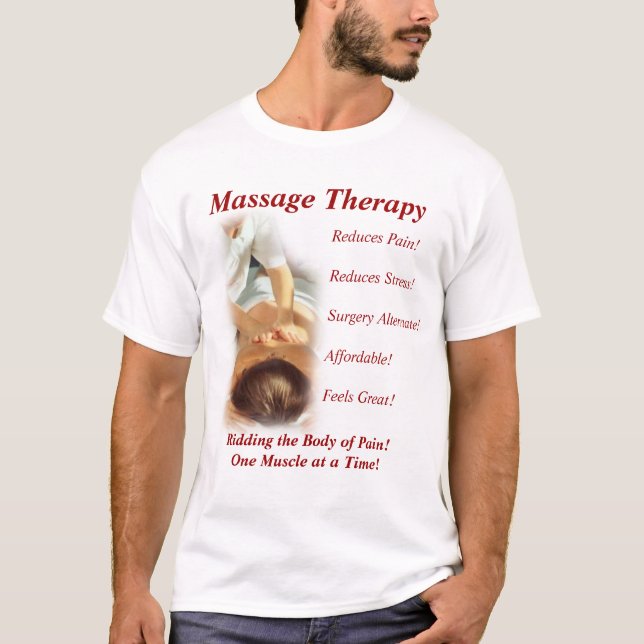 Camiseta Terapia da massagem (Frente)