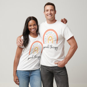 Camiseta Terapia de Fala II - Cada Palavra Conta