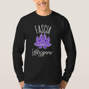 Camiseta Terapia de Massagem Fascia Whisperer Relatos Mofas