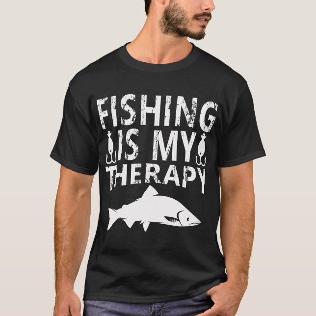 Camiseta Terapia de Pesca (Frente)