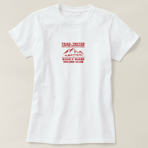 Camiseta Terapia de Trilha Nome do Clube de Caminhada Minim