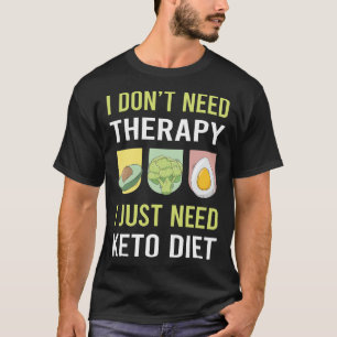 Camiseta Terapia Dieta Cetogênica Cetona Cetose