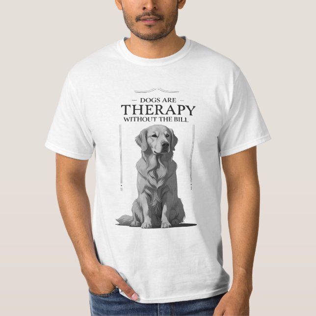 Camiseta Terapia Engraçada Cachorada Coca-Cola Cota T-Shirt (Frente)