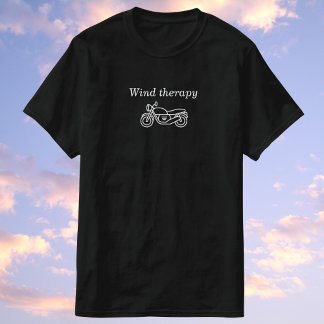 Camiseta Terapia eólica - vem livre com a moto!